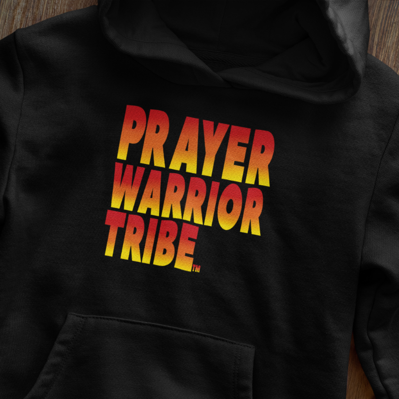 Men Hoodie Prayer Warrior Tribe Classic