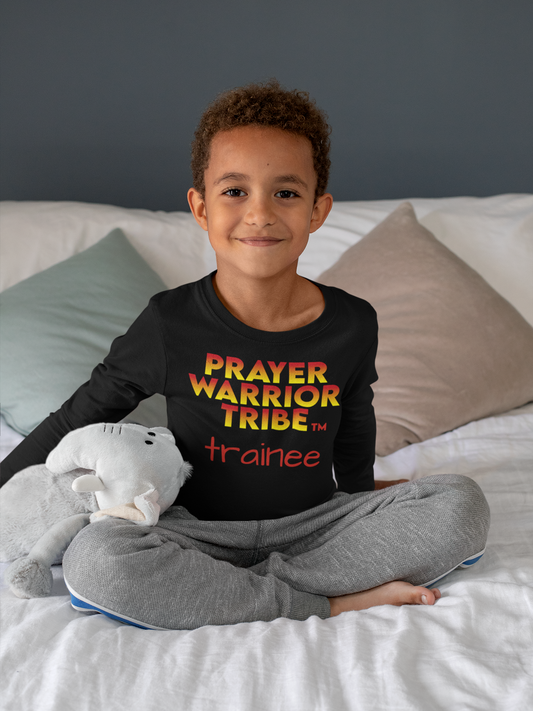 Youth Long Sleeve Prayer Warrior Trainee2