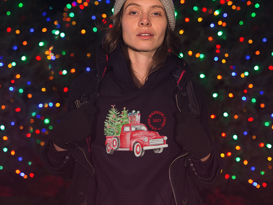 Women Hoodie Nostalgic Truck Collectors Holiday Exclusive 2021