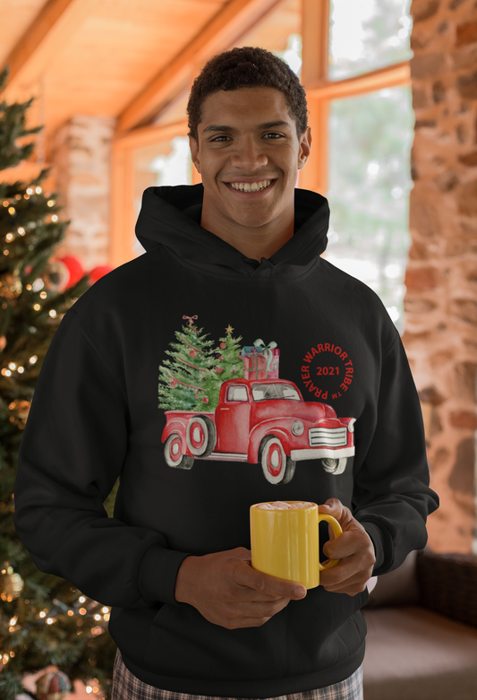 Men Hoodie Nostalgic Truck Holiday Collectors Exclusive 2021